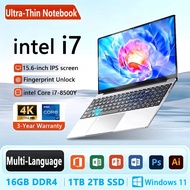 Original Laptop Intel Core i7 16GB DDR4 1TB SSD 15.6 Inch Windows 11 Pro - Laptop Gaming Office Lear
