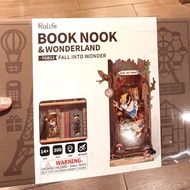 DIY ROLIFE BOOK NOOK & WONDERLAND FALL INTO wonder