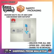 100% Original Huawei E8372 4G LTE SIm Card USB Modem+WIFI HotSpot