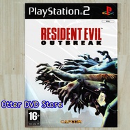 Kaset Game PS2 PS 2 Resident Evil Outbreak