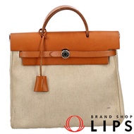 愛馬仕 Herbag Ad PM Toile GM/小牛皮小姐單肩包
NATURAL[已使用]