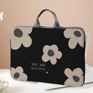 Ladies Flower Pattern Laptop Bag Laptop Sleeve Computer Bag For School Student Laptop Case Computer 