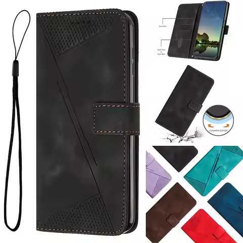 Leather Card Slot Case For LG Stylo 7 5 K50 Q60 K40S K41S K51S K61 K52 K62 Q52 Velvet G9 4G 5G K42 W