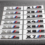 Competition Edition 3D Rear Trunk Emblem Badge Sticker for BMW E70 E72 E84 F48 F49 F16 F26 X1M X2M X