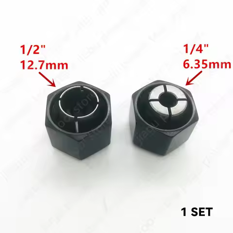 6.35mm 1/4"mm 12.7mm 1/2" Collet nut wrench Replace for DEWALT DCW609 DCW604 DW609 DW613 DW614 DW615