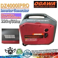 🔥 Heavy Duty 💥 Ogawa 3500Watt Pro Series Inverter Silent Generator DZ4000iPRO - with Handle & Wheel 