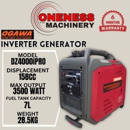 ''OGAWA PRO'' INVERTER GENERATOR -3.5KW / 158CC -DZ4000IPRO
