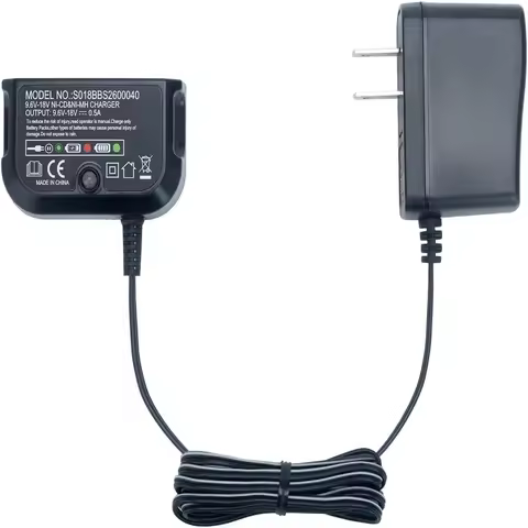 Reliable and Durable Black & Decker Replacement Battery Charger 90556254-01 - Long-lasting High-Qual