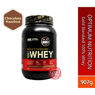Optimum Nutrition Gold Standard 100% Whey Chocolate Hazelnut Flavour 907g (29 Servings) Protein Power Drink Mix