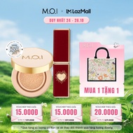 Bộ đôi phấn nước Premium Baby Skin và son thỏi cao cấp Queen Of Rose MOI phiên bản giới hạn