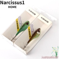 NARCISSUS Squid Jig Lure, Luminous Design 55mm Length Eging Bait Lure, Luminous 50g Weight Wood Mate