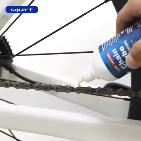 120ML Bicycle Waxy Maintenance Oil Squirt Road MTB Bike Waxy Dry Chain Oil Lube Chain Fork Flywheel 