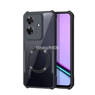 Magnetic Wireless Charging Phone Case For Realme C17 C15 C5 C5S C5i C3 C3S C2 C1 5G 4G TPU Shockproo