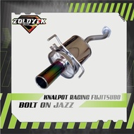 FUJITSUBO RACING EXHAUST Bolt ON JAZZ GD3 - JAZZ V-TECH - JAZZ IDSI