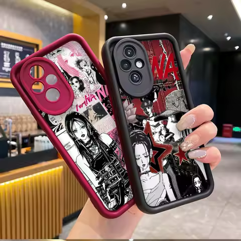 Cartoon Anime Oosaki Nana Phone Case for Honor Huawei 200 70 90 Lite X9 P20 P30 P40 Nova 10 SE Mate 