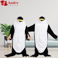LUOLRV Unisex Flannel One-piece Pajamas, Polyester Suitable for height 168-178cm Stitched Warm Full 