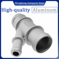 Aluminum 1C0121087E Upper Water Pipe Cooling Flange Distributor Fits for Audi TT TTS VW Jetta Vento 
