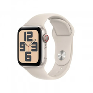 Apple - Apple Watch SE (星光色) - 40mm | GPS| 橡膠運動錶帶 - S/M
