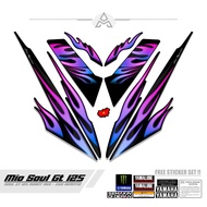 STRIPING MIO SOUL GT 125 / MTF 54 / STICKER EGO AVANTIZ 125 / STICKERS / MX Z / STREPING / STIPING /