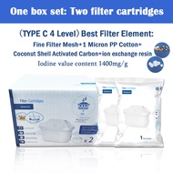 Alkaline Water Fitler Jug 3.5L Intact Water Filter Pitcher Activated Carbon Filter Kettle Penapis Ai