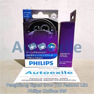 Philips LED CANbus Adapter 5W Load Resistor T10 Festoon C5W Warning Canceller Error Remover ECU