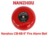 Nanzhou CB-6B 6" AC240V Fire Alarm Bell Alarm Bell Elevator Alarm Bell School