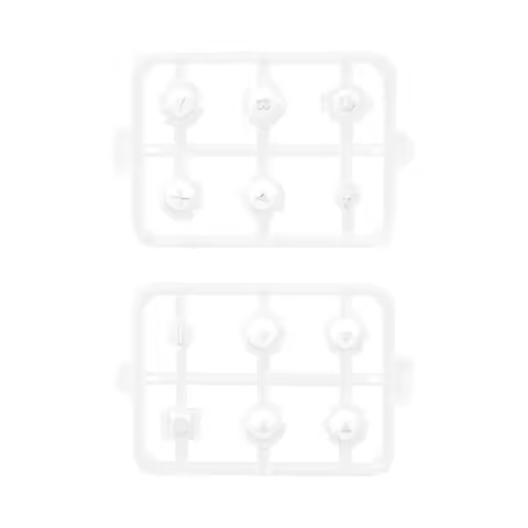 eXtremeRate Replacement ABXY Direction Home Capture + - Jelly Buttons for Nintendo Switch & OLED Joy