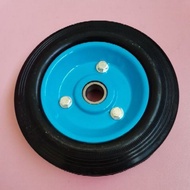 Blue 6" trolley wheel