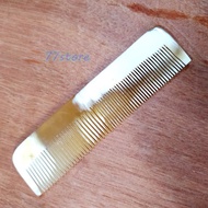 Sisir rambut model sisir saku tanduk asli / sisir perawatan kesehatan rambut bahan tanduk sapi asli 