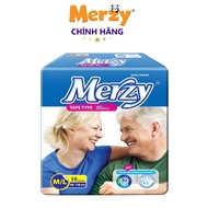Merzy High Quality Adult Diapers Super Absorbent, Dry Breathable Size M / 10 Pieces