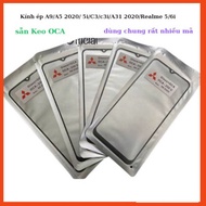 Realme 5i/realme 6i/A9 2020 /A5 2020/C3/c3i/A31 2020 Laminated Glass,OCA Glue