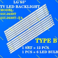 55UJ630T 55UJ630T-TA LG 55" LED TV BACKLIGHT(LAMPU TV) LG 55 INCH LED TV 55UJ630T