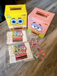 限量Bounce聯名海綿寶寶與派大星公仔