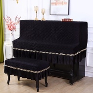 KY&amp; Modern Simple High-End Piano Cover Full Cover Piano Dustproof Cover European Lace Piano Cover Piano Cloth Cover Clot