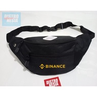 CRYPTO CRYPTOCURRENCY BNB BINANCE MEN'S WAISTBAG