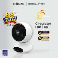 HOUM Adjustable Airflow & Compact Air Circulation Fan C6/C8/C8DC