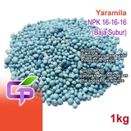 1kg Baja Yaramila NPK 16-16-16 / Baja Subur / Baja Mutiara / Baja Sebatian