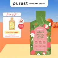Purest Co Ashwa Lychee Drink (Natural Anxiety & Sleep Aid)