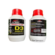 APIDO DOT 3 BRAKE OIL 300ML // BRAKE FLUID MINYAK BRAKE BREK OIL DOT 3