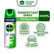 Dettol Morning Dew Disinfectant Spray 450ML