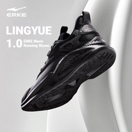 ERKE Leather Waterproof Casual Sports Running Shoes 51124403171