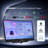 OMNI BEYOND OMNI360 11.5" Car Android Player Support 4G Sim Android 13 (4+64GB) 唱机