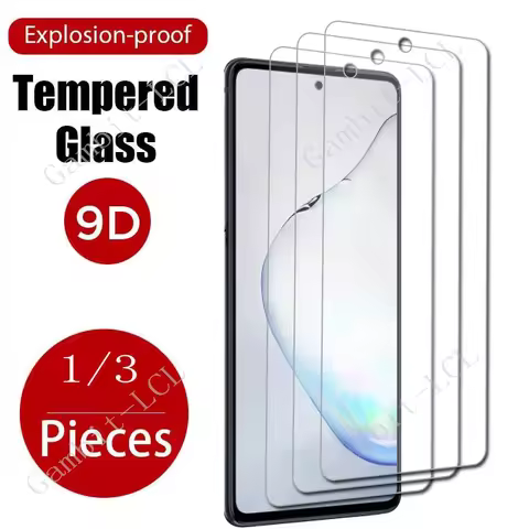 3PCS 9H HD Tempered Glass For Samsung Galaxy Note10 Lite ON GalaxyNote10Lite Note10Lite S10 10Lite S