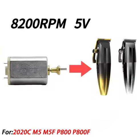 5V 8200RPM motor suitable for 2020C, M5(F) and P800(F) hair clippers, replacement parts for maintena