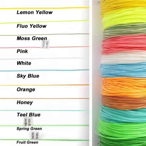 Maximumcatch 100FT 1/2/3/4/5/6/7/8/9wt Fly Fishing Line Weight Forward Floating Fly Line Multi Color