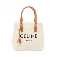 【二手】Celine CELINE Tote Bag Horizo​​ntal Cabas 192162BNZ.02NT NATURAL/ ブラウン Canvas Leather Horizo​​nt