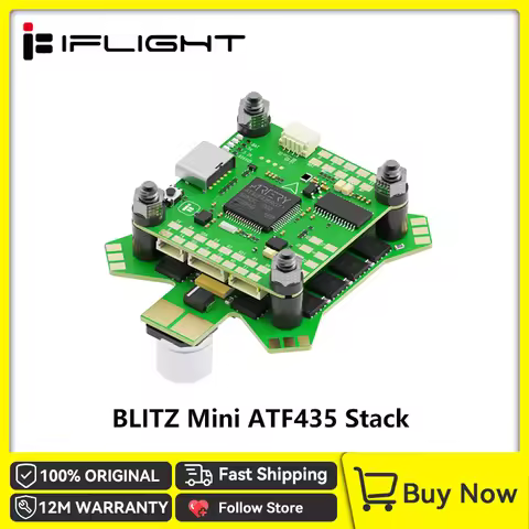 iFlight BLITZ Mini ATF435 Stack with BLITZ Mini E55S 4-IN-1 2-6S ESC / BLITZ Mini ATF435 Flight Cont