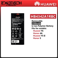 แบตเตอรี่ Battery for Huawei Honor 4A 2015 / Honor 5 / Y5 II / Y6 HB4342A1RBC + ประกัน6 เดือน