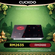 CUCKOO Inductrio 3-Zone Induction Hob -CIHR-EL301FB-P80