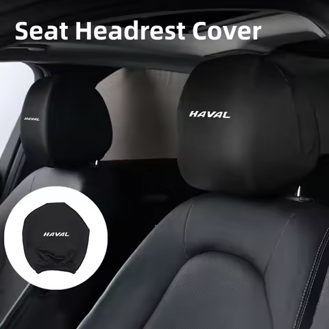 Car Seat Headrest Cover Anti-Dirty Elastic Protective Covers For Haval H6 Dargo M6 H9 H6S F7 F7X Jol